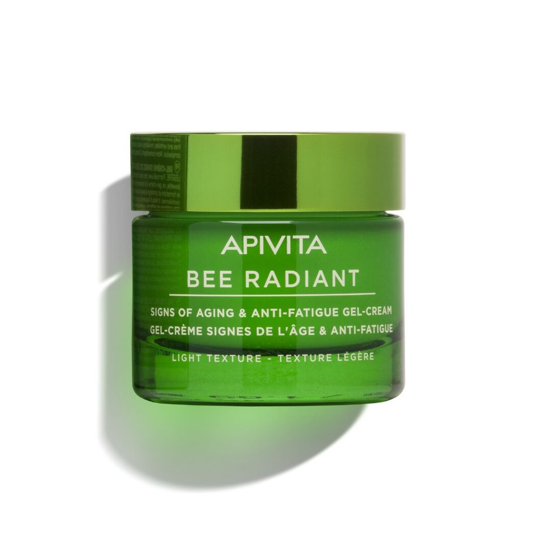 Gel-crema Signos de la Edad & Anti-fatiga - Textura Ligera 50ml Bee Radiant Apivita, , large image number 0