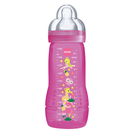 BOTTLE BIBERON TETINA SILICONA MAM BABY +4 M 330