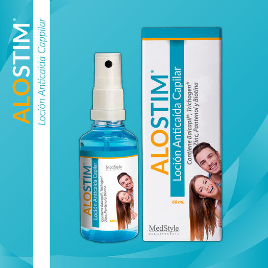 Alostim Locion Anticaida Capilar 60ml., , large image number 0