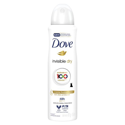 Desosdorante Dove Women Spray Invisible Dry Vegano 150 mL, , large image number 0