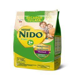 Leche en Polvo Nido Etapa 3+ 700g 