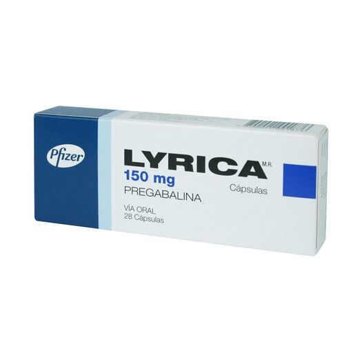 Lyrica 150 mg x 28 Capsulas, , large image number 0