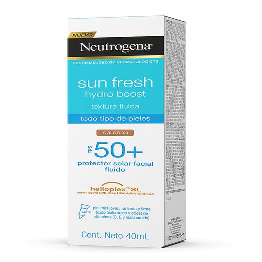 Protector Solar Neutrogena Hydro Boost Tono Medio Fps50 40ml, , large image number 1