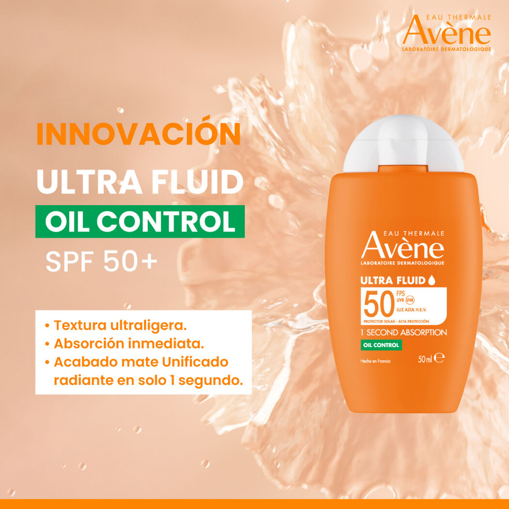 Protector Solar Ultra Fluid Oil Control SPF50+, , large image number 1