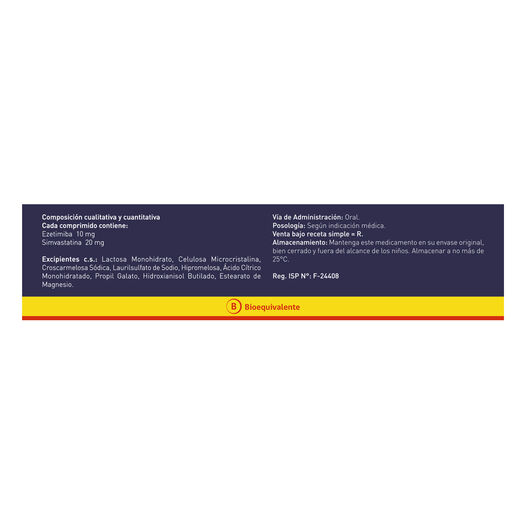 Zetirol S10 20 mg 28 Comprimidos, , large image number 1