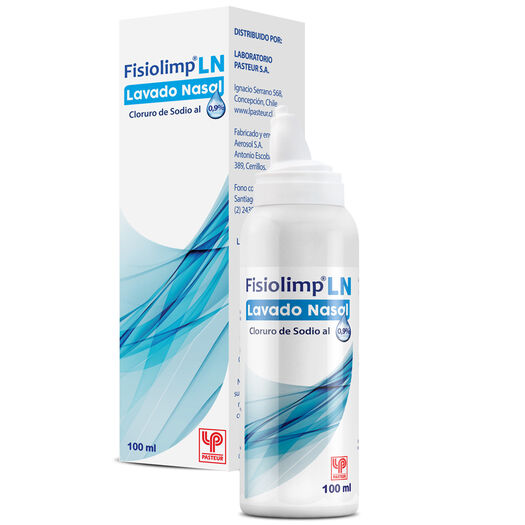 Fisiolimp LN 0,9% x 100 mL Solución Nasal para Nebulizacion, , large image number 0