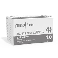 Agujas Basaglar 32G X 4 Mm X 10 Und
