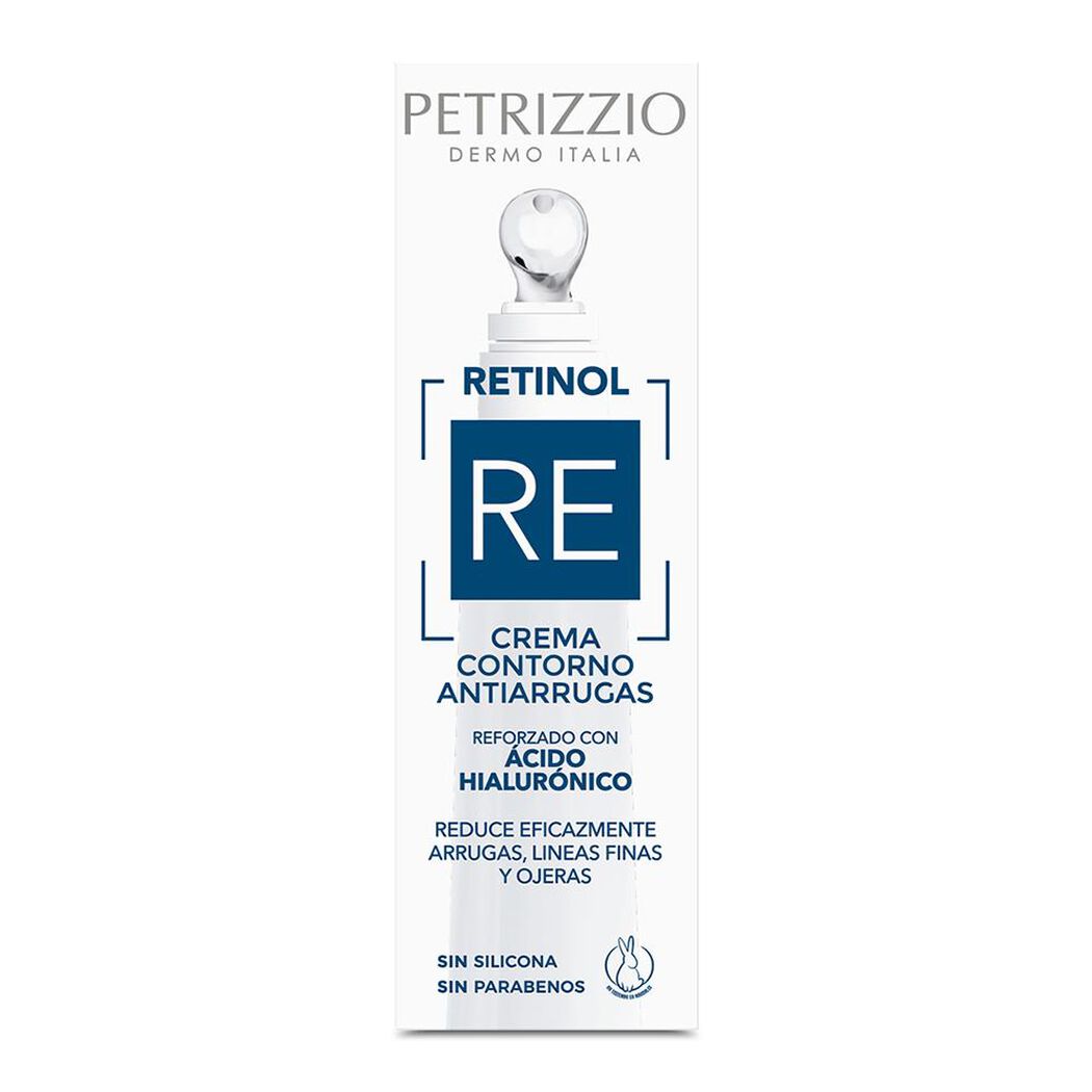 Contorno de Ojos Petrizzio Antiarrugas Retinol + Acido Hialurónico 15 mL, , large image number 0