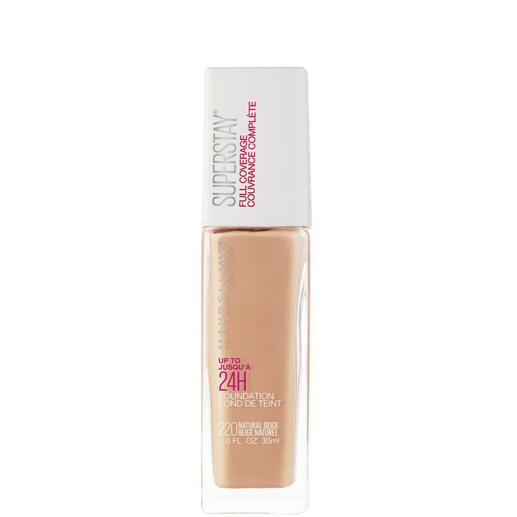 Base De Maquillaje Superstay 24 Horas Alta Cobertura 220 Natural Beige Maybelline, , large image number 0