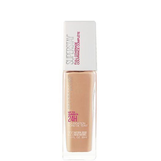 Base De Maquillaje Superstay 24 Horas Alta Cobertura 220 Natural Beige Maybelline, , large image number 0