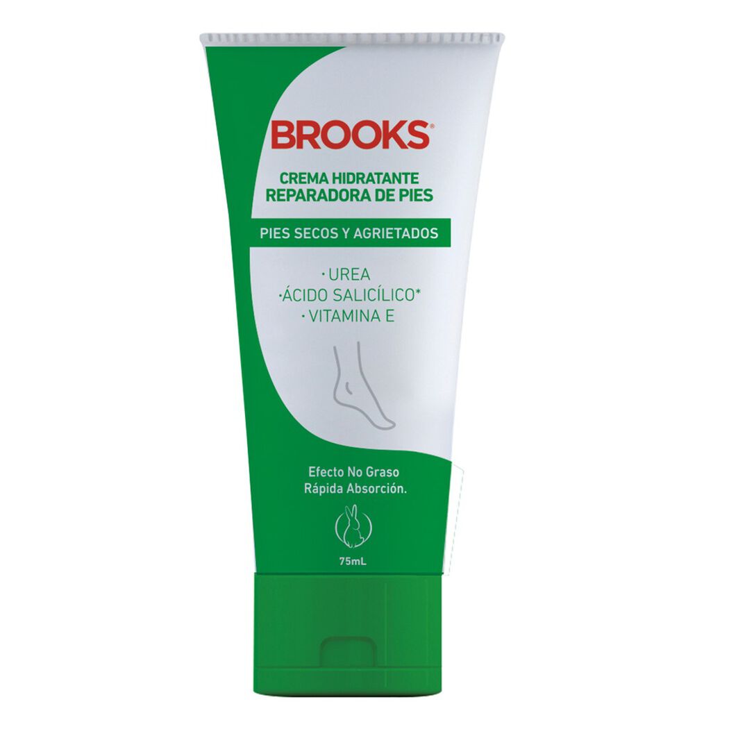 Crema Brooks Hidratante Pies Secos y Agrietados 75 mL, , large image number 0