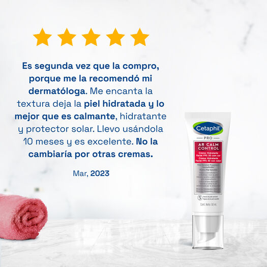 Crema Hidratante Facial con FPS 30 con Color Cetaphil PRO AR 50grs, , large image number 2