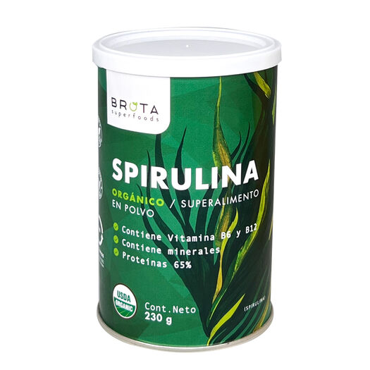 Spirulina Orgánica En Polvo X 230 G, , large image number 0