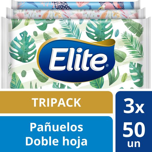 Elite Pack Familiar Pañuelos Desechables x 1 Pack, , large image number 0