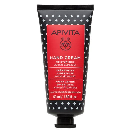 Crema de Manos Hidratante Textura Ligera con Jazmín & Propóleo 50ml Apivita, , large image number 0