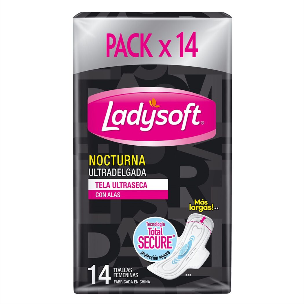 Toalla Femenina Ladysoft Nocturna Ud Malla X14, , large image number 1