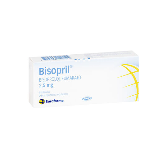 Bisopril 2,5 mg x 30 Comprimidos Recubiertos, , large image number 0