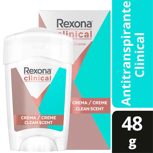 Desosdorante Rexona Clinical Women Clean Scent 48 g, , large image number 0