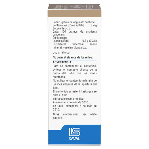 Oftagen 0,3 % x 3,5 g Ungüento Oftálmico, , large image number 1