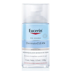 EUCERIN DERMATOCLEAN DESMAQUILLANTE BIFÁSICO DE OJOS 125ML