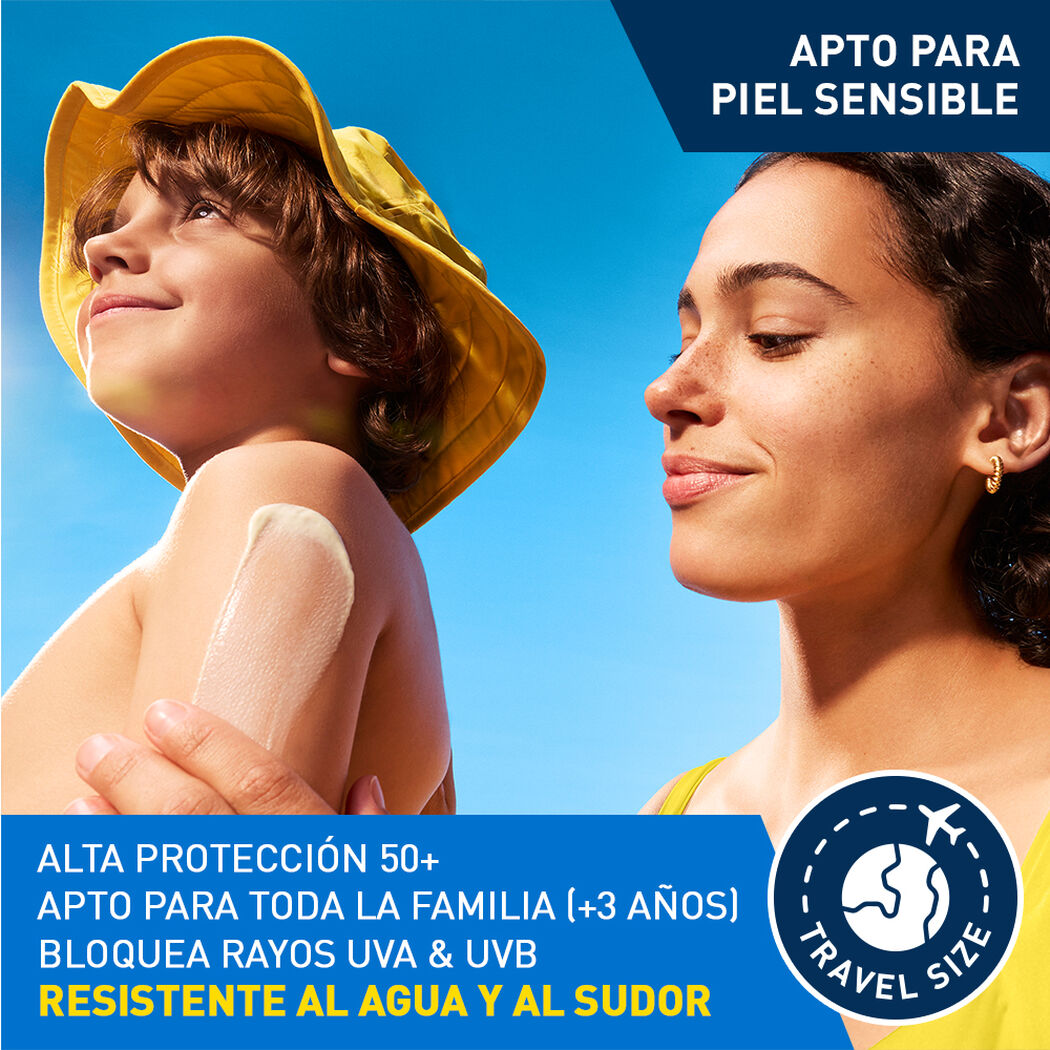 Protector Solar Cuerpo y Rostro Loci&oacute;n Invisible Hidratante FPS 50+ 75ml CeraVe, , large image number 1