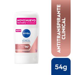 NIVEA  Clinical Antitranspirante en barra femenino 50ml