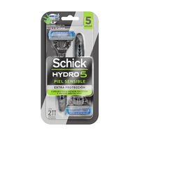 Maquina de Afeitar Schick Hydro 5 Piel Sensible 2 un