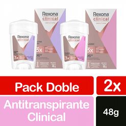Pack Desodorante 2X Rexona Clinical Women