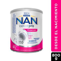 Fórmula Infantil Nan Expertpro Comfort Etapas 1 y 2 800 g