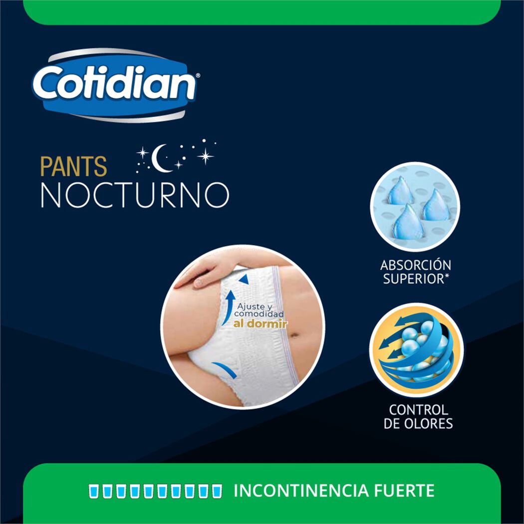 Pants Nocturnos Cotidian G/Xg 8un, , large image number 2