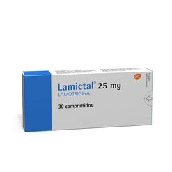 Lamictal 25 mg x 30 Comprimidos