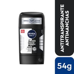 Desodorante NIVEA Barra Black Original Masculino 54g