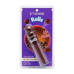 Labial Humectante Etienne x Rolls Lip Moist Tono Dark Chocolate 6,5g