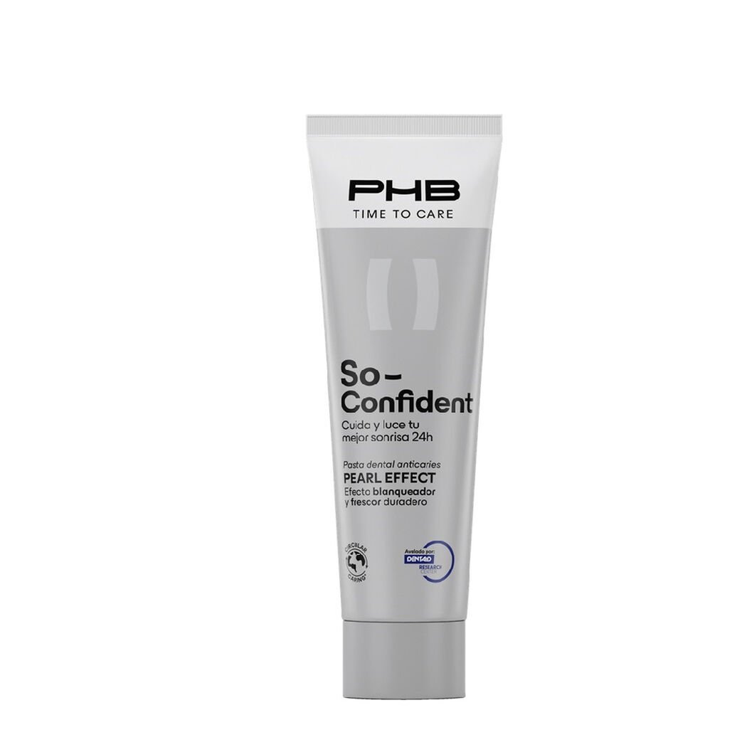 Crema Dental PHB Time to Care SO Confident en Pasta 75ML, , large image number 0