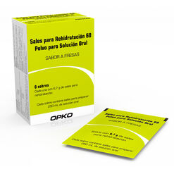 Sales para Rehidratacion 60 x 8 Sobres Polvo Para Solucion Oral