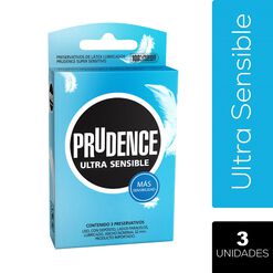 Prudence Ultra Sensible x 3 Unidades