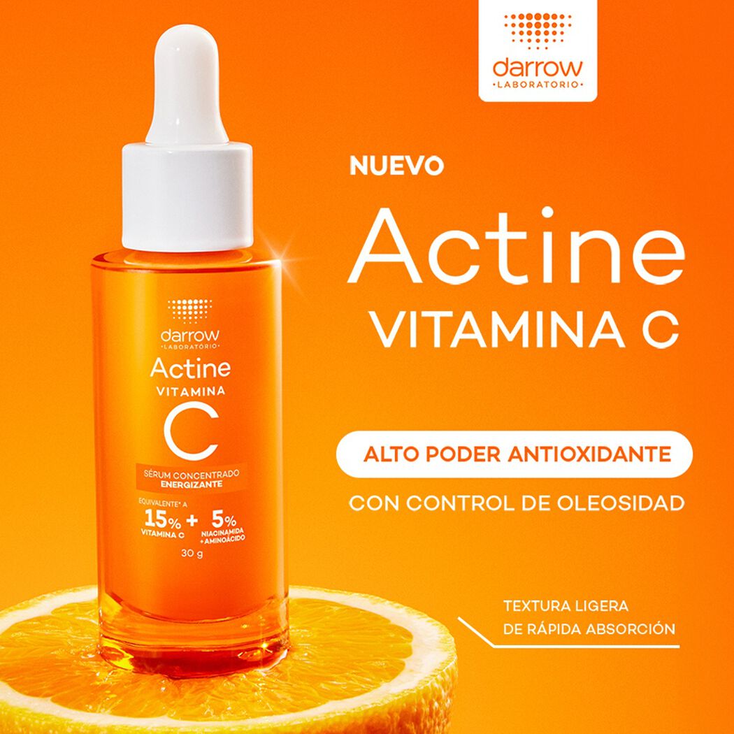 Darrow Actine S&eacute;rum Vitamina C 30 mL, , large image number 2