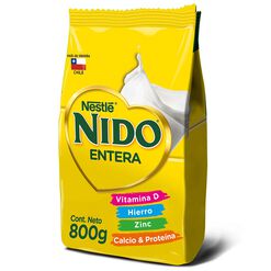 Leche en Polvo Nido Entera 800g 