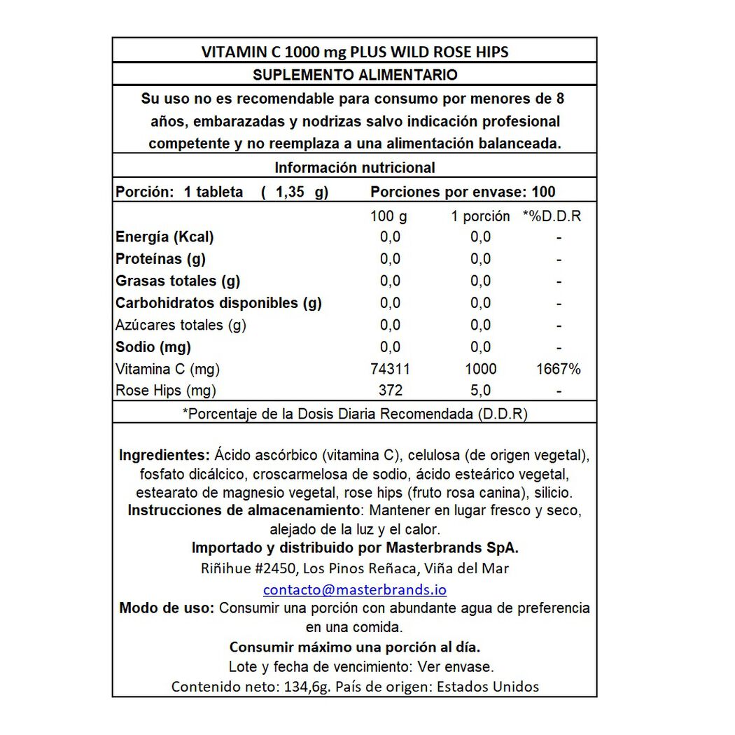 Vitamina C Nature's Truth 1000Mg 100 un, , large image number 1