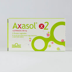 Axasol 500 mg x 2 Ovulos Vaginales