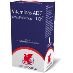 Vitamina ADC x 30 ml Solución Oral para Gotas CHILE