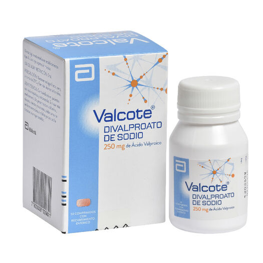 Valcote 250 mg x 20 Comprimidos Recubiertos, , large image number 0