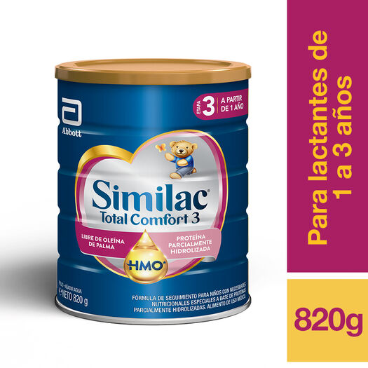 Fórmula Infantil Similac Total Comfort Etapa 3 820 g, , large image number 1