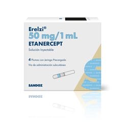 Erelzi 50 mg/1 mL x 4 Jeringas Prellenadas