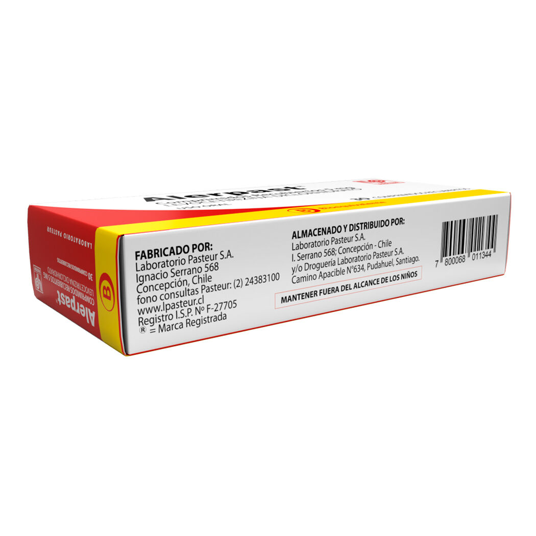 Alerpast 5 mg x 30 Comprimidos Recubiertos, , large image number 2