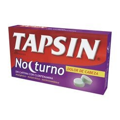 Tapsin Nocturno Caja 12 Comp.Displ.