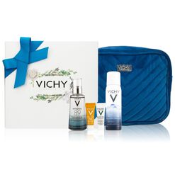 Vichy Cofre Minéral 89 50 mL + Slow Age Fluido 3 mL + Idéal Soleil Anti-Edad 3 mL + Agua Termal Moneralizante 50 mL x 1 Pack