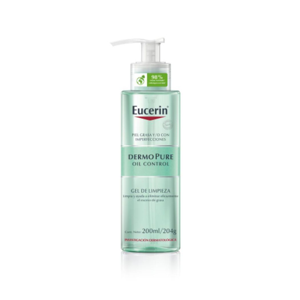 EUCERIN Gel Limpiador Facial Dermopure 200 mL, , large image number 1
