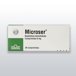 Microser 8 mg x 30 Comprimidos 