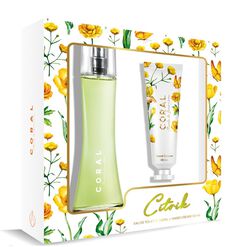Citrik Coral Edt+Crema Para Manos 150Ml